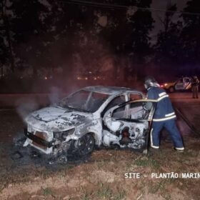 Fotos de Câmera registra casal sofrendo atentado a tiros em Maringá