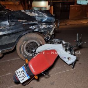 Fotos de Durante fuga da Polícia Militar, motociclista avança preferencial e sofre grave acidente em Sarandi