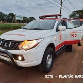 Fotos de Homem é morto com facada no peito no Jardim Alvorada em Maringá