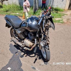 Fotos de Motociclista sofre ferimentos graves após bater de frente com ônibus da TCCC em Maringá