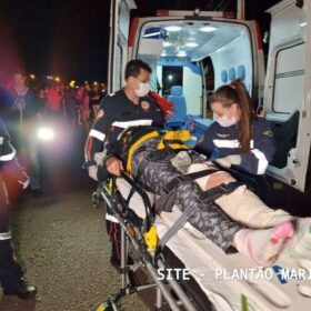 Fotos de Motorista invade contramão e causa grave acidente em Maringá