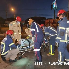 Fotos de No dia do aniversário motorista sofre ferimentos graves após acidente em Maringá