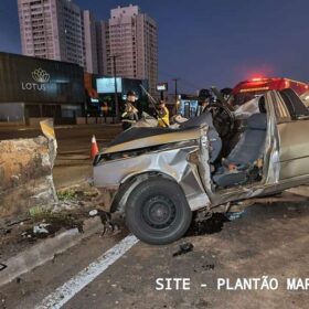 Fotos de No dia do aniversário motorista sofre ferimentos graves após acidente em Maringá