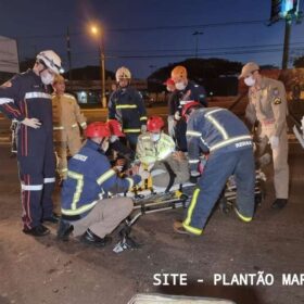 Fotos de No dia do aniversário motorista sofre ferimentos graves após acidente em Maringá