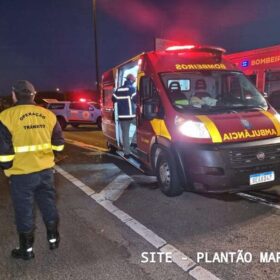 Fotos de No dia do aniversário motorista sofre ferimentos graves após acidente em Maringá