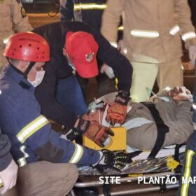 Fotos de No dia do aniversário motorista sofre ferimentos graves após acidente em Maringá