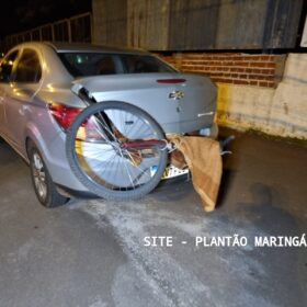 Fotos de Acidente de bicicleta deixa mulher de 36 anos ferida em Maringá