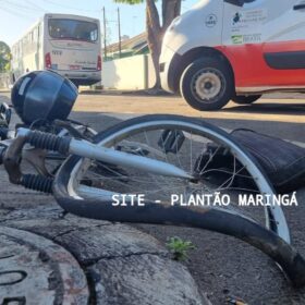 Fotos de Ciclista é reanimado pelo Samu, após colisão com ônibus em Sarandi