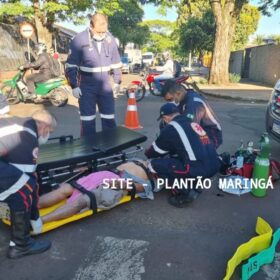 Fotos de Ciclista é reanimado pelo Samu, após colisão com ônibus em Sarandi