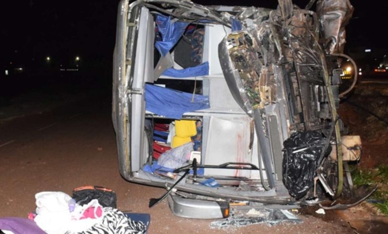 Fotos de Acidente com ônibus de pacientes, mata um deixa vários feridos entre Sarandi e Marialva