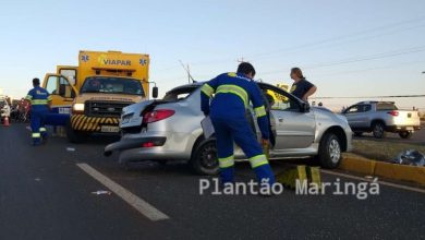 Fotos de Acidente de proporções na BR-376 em Maringá deixa duas mulheres feridas