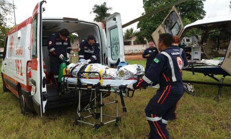 Fotos de Acidente de trabalho em Colorado faz vítima em estado gravíssimo