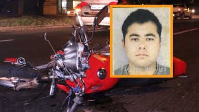 Fotos de Acidente entre carro e moto deixa motociclista em estado grave em Maringá