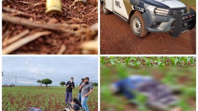 Fotos de Adolescente é executado com tiros na cabeça zona rural de Maringá