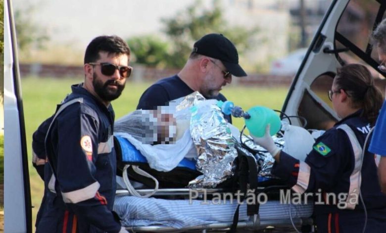 Fotos de Adolescente é socorrida em estado grave ao sofrer queimaduras