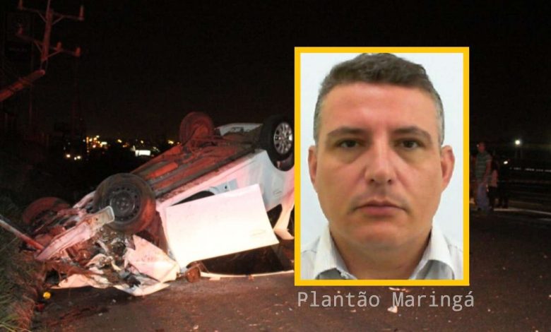 Fotos de Advogado e ex-Policial militar de Maringá, morre após capotar e bater carro em poste na BR-376 em Marialva