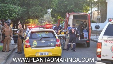 Fotos de Assalto a pedestre termina com perseguição, tiros, e ladrão baleado em Maringá