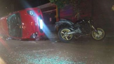 Fotos de Bebê é ejetado de carro em acidente e morre na zona norte de Londrina