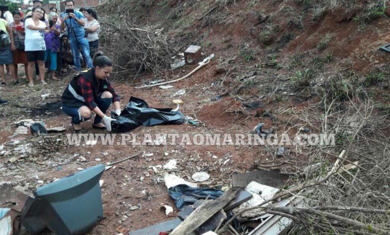 Fotos de Bebê recém-nascido é encontrado morto dentro de saco de lixo em Maringá