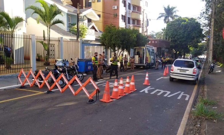 Fotos de Blitz apreende 11 motocicletas com escapamento barulhento em Maringá