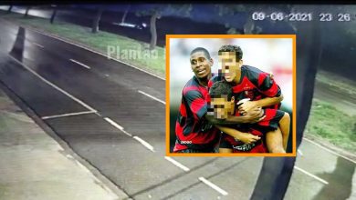 Fotos de Câmera de segurança registrou acidente que matou ex-jogador do Flamengo e Santos em Maringá