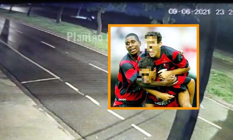 Fotos de Câmera de segurança registrou acidente que matou ex-jogador do Flamengo e Santos em Maringá