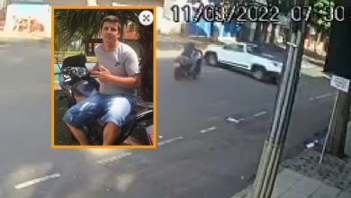 Fotos de Câmera registra acidente que matou motociclista nesta sexta-feira