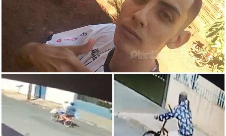 Fotos de Câmera registra casal de namorados sendo seguido por assassino antes do homicídio em Sarandi