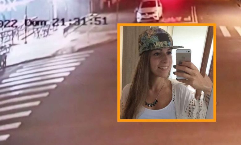 Fotos de Câmera registrou mulher sendo executada a tiros em Maringá