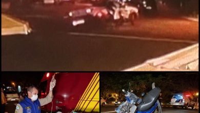 Fotos de Carro invade preferencial, deixa motociclista com ferimento grave em Maringá; vídeo