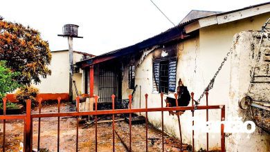 Fotos de Casa pega fogo, idoso não consegue sair e morre carbonizado em Maringá