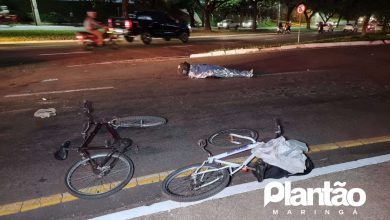 Fotos de Ciclista venezuelano morre após ser atingido por ônibus em Maringá