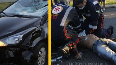 Fotos de Ciclista morre após ser atropelado por carro em avenida de Maringá