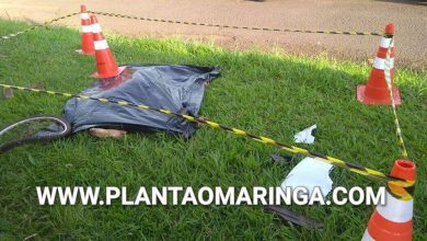 Fotos de Ciclista morre atropelado na BR-376 em Marialva - motorista fugiu