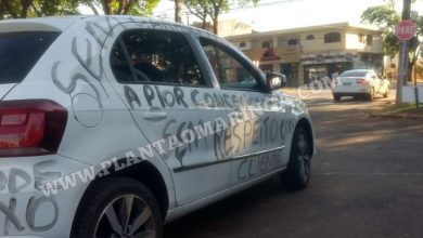 Fotos de Cliente insatisfeito com autorizada volkswagen em Maringá, vandaliza próprio carro!