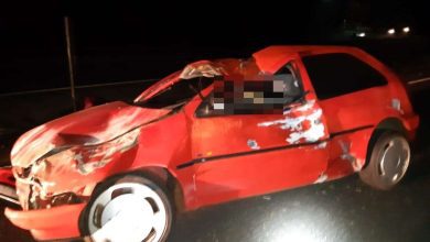 Fotos de Condutor morre após capotamento na rodovia BR-376