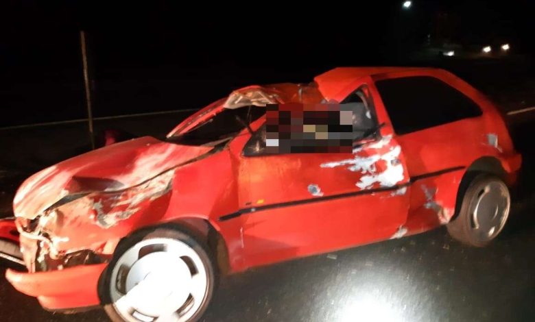 Fotos de Condutor morre após capotamento na rodovia BR-376