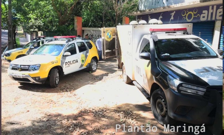 Fotos de Corpo carbonizado encontrado em academia abandonada em Maringá, é de uma mulher de acordo com o IML