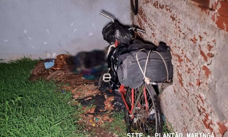 Fotos de Corpo em avançado estado de decomposição é encontrado em terreno baldio em Maringá