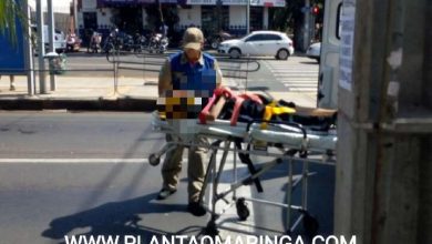 Fotos de Criança é atropelada na frente de escola em Maringá