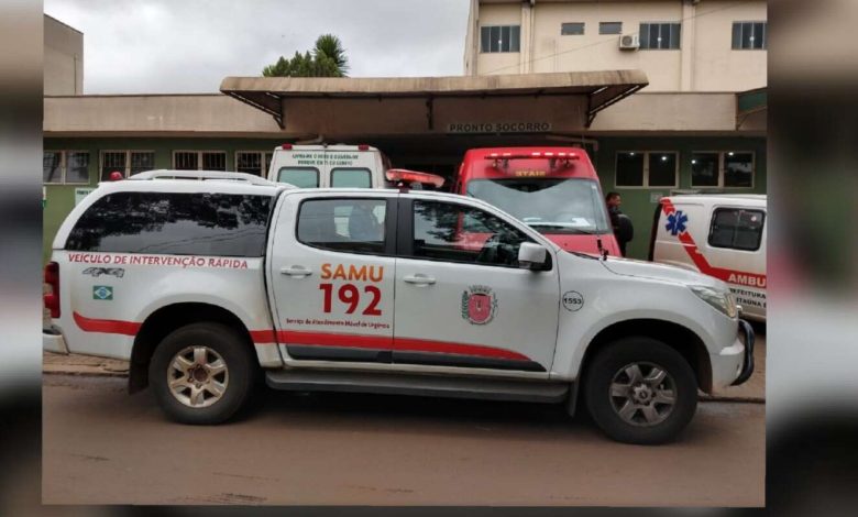 Fotos de Criança sofre traumatismo craniano após ser atropelada por moto a caminho da escola em Sarandi