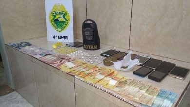 Fotos de Em abordagem Polícia Militar prende traficantes e grande quantidade de drogas em Maringá