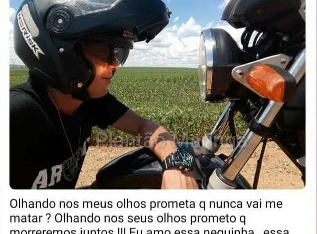 Fotos de Enterro de motoboy é marcado por emoção e homenagens em Maringá