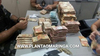 Fotos de Equipe choque de Maringá apreende mais de meio milhão de reais e muita droga em Maringá