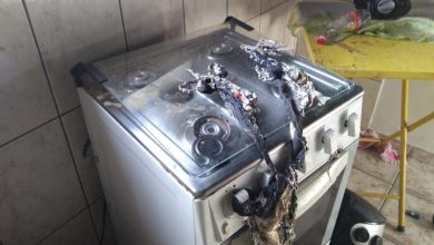 Fotos de Explosão de gás de cozinha deixa jovem gravemente ferido