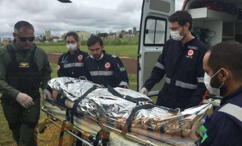 Fotos de Explosão em churrasqueira; jovem fica em estado grave após incidente em Maringá