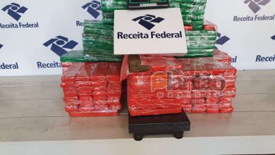 Fotos de Fiscais descobrem grande quantidade de drogas, após traficantes colocar em nota fiscal que levaria castanha de caju do Paraná para o nordeste