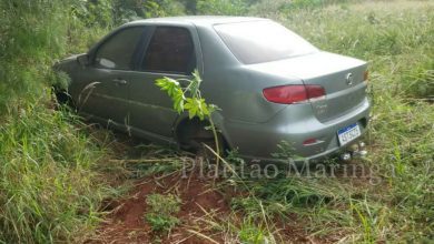 Fotos de Guarda municipal de Sarandi, encontra carro roubado em Iguatemi. O dono do veículo foi baleado na cabeça