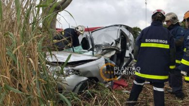 Fotos de Homem de 58 anos morre ao bater carro em trágico acidente na região de Maringá