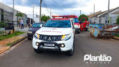 Fotos de Homem é baleado no interior de uma residência, em Maringá